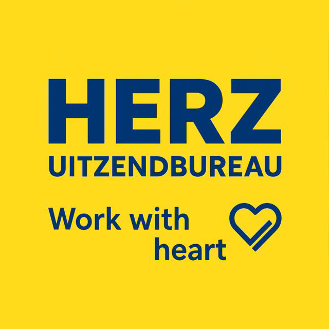 HERZ Uitzendbureau logo - Work with heart